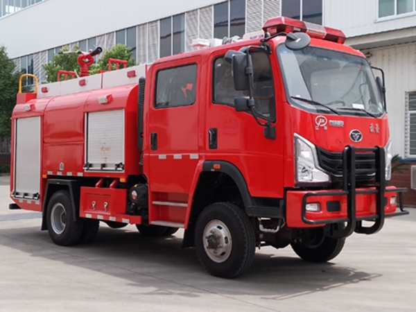 豪曼四驅(qū)水罐消防車(chē)